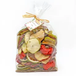 National Tree Company 6 in. 250 Gram Mixed Potpourri- Red and Green Apples, Sliced Limes, and Chiles
