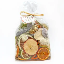 National Tree Company 6 in. 250 Gram Mixed Potpourri- Slices Red and Green Apples