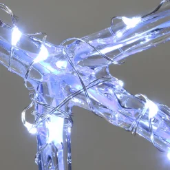 National Tree Company 24 in. and 20 in. Ice Crystal Snowflakes with LED Lights