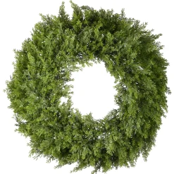 National Tree Company 24 in. Arborvitae Wreath