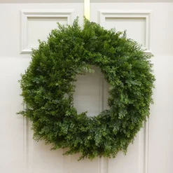 National Tree Company 24 in. Arborvitae Wreath