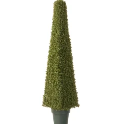 National Tree Company 48 in. Artificial Mini Boxwood Square Topiary