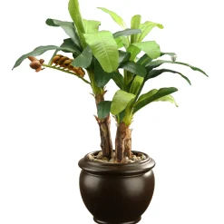 National Tree Company 18 in. Banana Plant