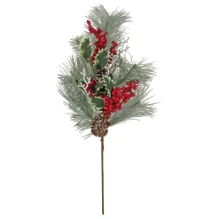 National Tree Company 28 in. Berry Pine Plastic Spray