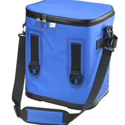 National Tree Company 15 in. Blue Soft Cooler Tote with Black Trim