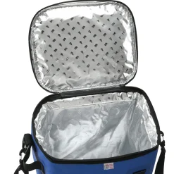 National Tree Company 15 in. Blue Soft Cooler Tote with Black Trim