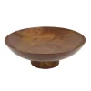 National Tree Company 32 in. Cast Iron Rust Finish Outdoor Fire Pit Bowl