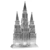 National Tree Company 17 in. Christmas Cathedral Decoration with White LED Lights