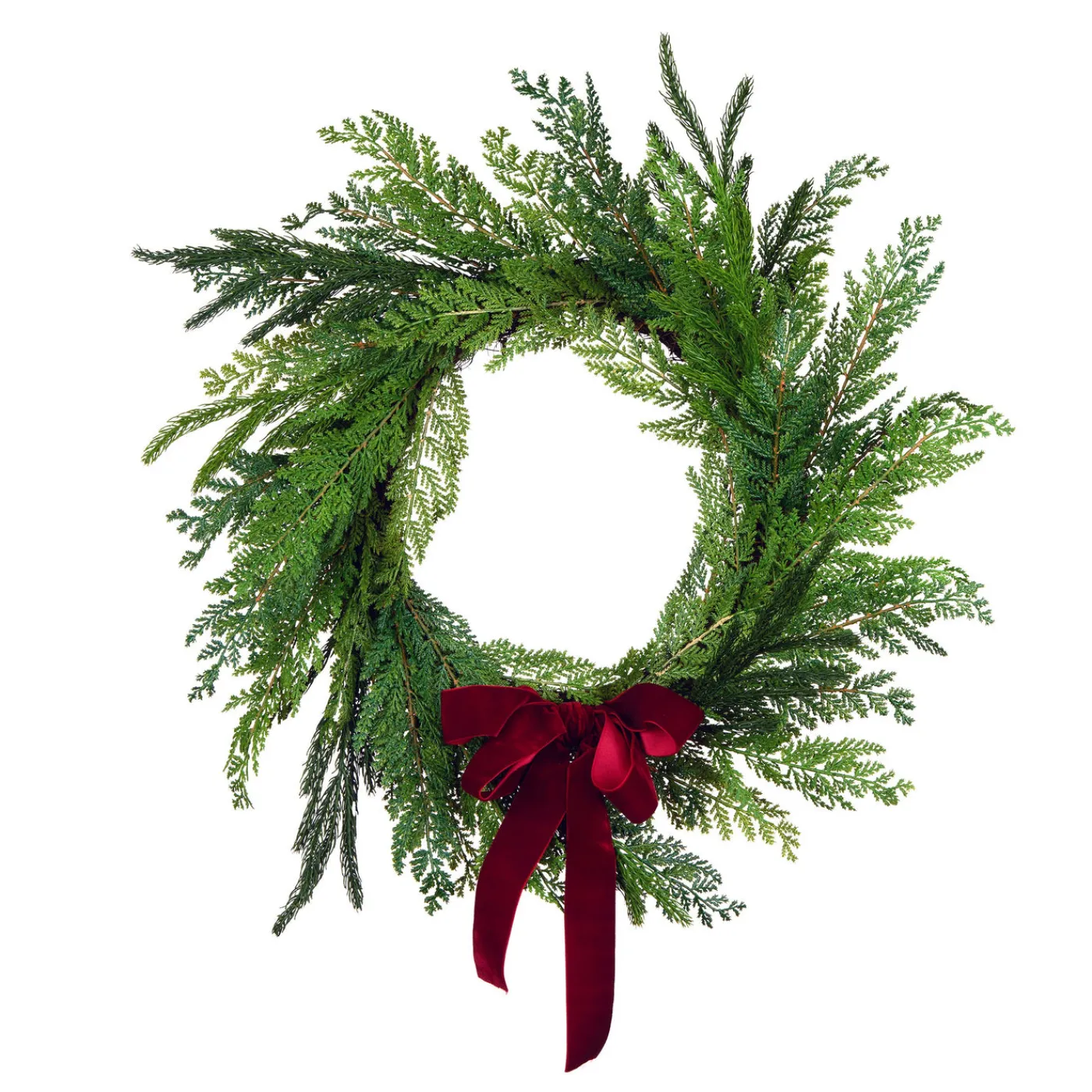National Tree Company 24 in. Christmas Cottage Wreath