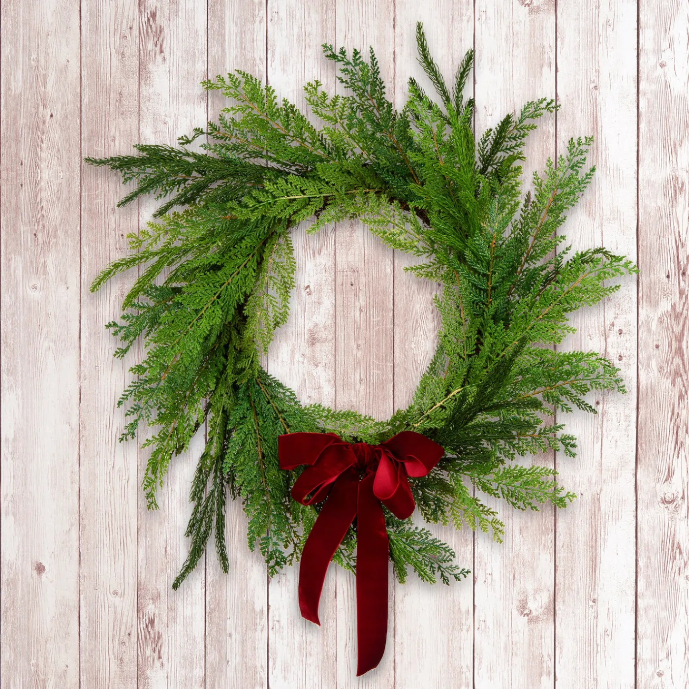 National Tree Company 24 in. Christmas Cottage Wreath