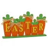 National Tree Company 14 in. Easter Carrot Sign Table Decoration
