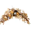 National Tree Company 36 in. Fall Door Decoration with Pine Cones, Pumpkins, Gourds, Assorted Leaves