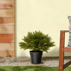 National Tree Company 15 in. Globe Cedar Tree