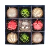 National Tree Company 13 in. Gold Xmas Ball Decor Set