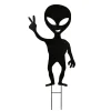 National Tree Company 38 in. Halloween Alien Garden Stakes Outdoor Lawn Decoration