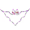 National Tree Company 23 in. Halloween Bat Lighted Sign Decoration with LED Lights