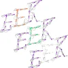 National Tree Company 18 in. Halloween EEK Sign Lighted Sign Decoration with LED Lights