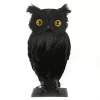 National Tree Company 11 in. Halloween Lifelike Owl Tabletop Decoration