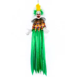 National Tree Company 39 in. Halloween Pre-Lit Animated Scary Hanging Clown