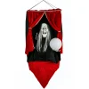National Tree Company 28 in. Halloween Pre-Lit Sound Activated Animated Fortune Teller with LED Lights