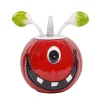 National Tree Company 11 in. Halloween Single Eye Metal Pumpkin Decoration