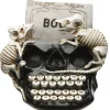 National Tree Company 8 in. Halloween Skull Shaped Typewriter Decoration