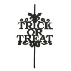 National Tree Company 19 in. Halloween Trick or Treat Metal Wreath Hanger