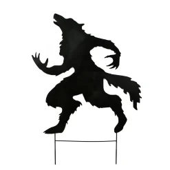 National Tree Company 38 in. Halloween Werewolf Garden Stakes Outdoor Lawn Decoration
