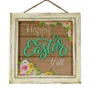 National Tree Company 10 in. Happy Easter Y'all Hanging Wall Sign Decoration
