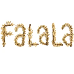 National Tree Company 7 in. HGTV Home Collection Fa La La Wall Decoration