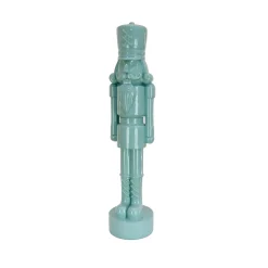 National Tree Company 12 in. HGTV Home Collection Nutcracker Christmas Decor, Icy Blue