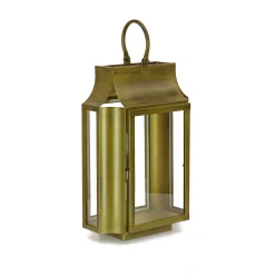 National Tree Company 18 in. HGTV Home Collection Antique Bronze Lantern, Small
