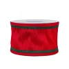 National Tree Company 3 in. HGTV Home Collection Dupioni Double-Sided Ribbon, Red & Green