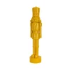 National Tree Company 12 in. HGTV Home Collection Nutcracker Christmas Decor, Yellow