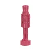 National Tree Company 12 in. HGTV Home Collection Nutcracker Christmas Decor, Pink