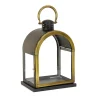 National Tree Company 18 in. HGTV Home Collection Antique Bronze Dome Lantern, Small