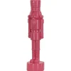 National Tree Company 24 in. HGTV Home Collection Nutcracker Christmas Decor, Pink