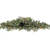 National Tree Company 60 in. HGTV Home Collection Swiss Chic Mantle Swag