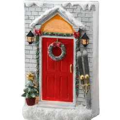 National Tree Company 10 in. Holiday Door Front