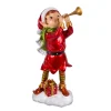 National Tree Company 37 in. Horn Blowing Pixie Elf with Multicolor Lights