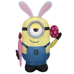 National Tree Company 48 in. Inflatable Easter Despicable Me Minion Decoration