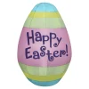 National Tree Company 66 in. Inflatable Happy Easter Egg Decoration
