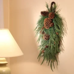 National Tree Company 32 in. Mixed Pine Christmas Teardrop