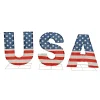 National Tree Company 18 in. Patriotic USA Outdoor Light up Lawn Decor with LED Lights