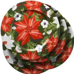 National Tree Company 13 in. 4-Piece Holiday Plate Set