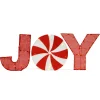 National Tree Company 18 in. Pre-Lit JOY Decoration