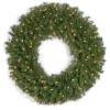 National Tree Company 36 in. Pre-Lit Norwood Fir Wreath with Clear Lights