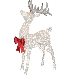 National Tree Company 48 in. Pre-lit Standing Buck