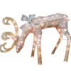 National Tree Company 28 in. Reindeer Decoration with LED Lights