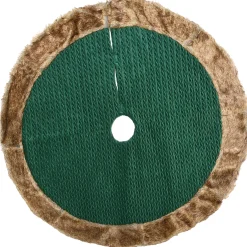 National Tree Company 52 in. Rural Homestead Collection Quilted Tree Skirt